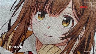 [ひげを剃る] How to paint an anime character | Tutorial for beginners |watercolor @lenemei.
