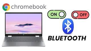 How To Turn Bluetooth On/Off On Chromebook