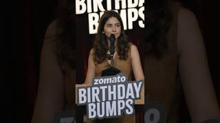 @swatisachdeva95 delivered a roast  | Zomato Birthday Bumps