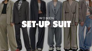 여자셋업수트 6가지 추천 | women's suits | 무신사, 29CM, W컨셉 싹다 찾아봄