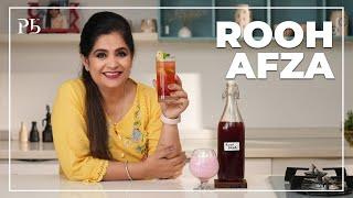 Homemade Rooh Afza I Colour Free & Preservative Free I घर पर बनाएं रूहअफजा शरबत I Pankaj Bhadouria