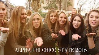 Alpha Phi Chico State Recruitment 2016