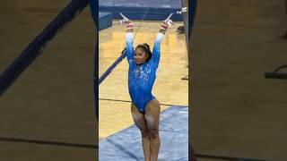 Gold medalist Jordan Chiles hits an incredible 9.95 bars routine for UCLA gymnastics - March 9, 2025
