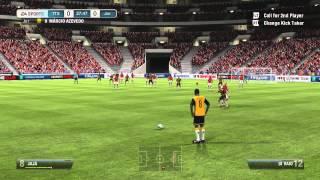 Fifa 13 - Neymar overhead kick from Jaja freekick