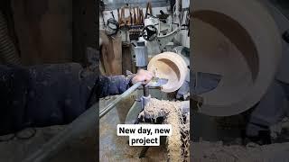 New day new woodturning project #shorts #fyp #woodturning #pipejawood #woodworking