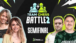 TEAM CHESS 2: Anna Cramling & Pia Cramling vs Pepe Cuenca & David Martinez!!