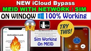 MEID  bypass with sim working From WINDOW!!