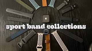 apple watch sport band collections #shorts