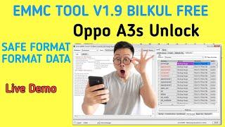 emmc Tool V1.9 Bilkul Free 2022/ Oppo A3s Tool test