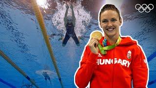 EVERY Katinka Hosszú  Gold Medal Race at Rio 2016! ‍️