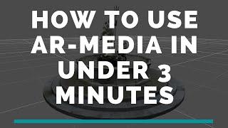 Learn how to use AR-media in under 3 minutes