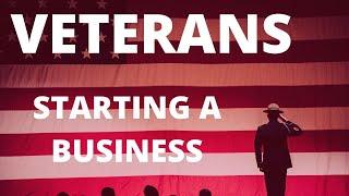 Starting A Business As A Veteran: Where To Find Resources? #VETERAN