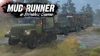 We Went Off-Roading and it was a Disaster! - Spintires: Mudrunner Multiplayer