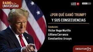 Desayuno | ¿Por qué ganó Trump? y cuáles son sus consecuencias