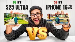 S25 Ultra VS iPhone 16 Pro Max GAMING TEST