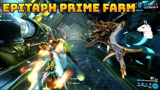 Let's Play Warframe - Epitaph Prime Relic Farm (Sevagoth Prime's Signature Weapon)