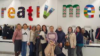 Встреча ВЯЗАЛЬНОЙ БАНДЫ на рукодельной ЯРМАРКЕ. MOC MÜNCHEN CREATIVMESSE 2023. #knitting_tour