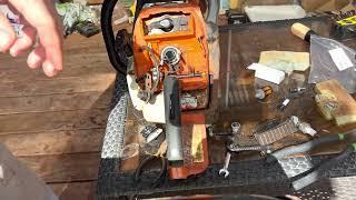 Stihl MS290 Chainsaw Dies After It Gets Hot .. Fix!