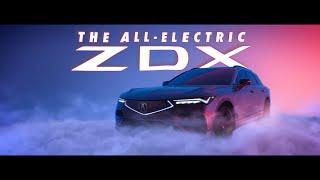 The Energy of Electrification. The All-Electric Acura ZDX.