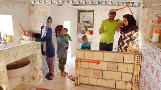 The Art of a Nomadic Lady: Building the Most Beautiful Kitchen in a Magical Cave