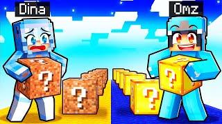 NOOB vs PRO Lucky Block Race In Minecraft With Crazy Fan Girls!