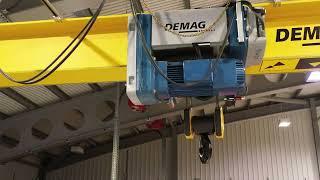 Crane for sale. 5 ton Demag crane and gantry for sale. Recently removed from Witney in Oxfordshire.