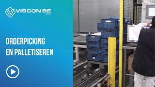 Orderpicking en palletiseren - orderpicking & palletising - Meatservice Distribution Namur