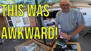 AWKWARD NEGOTIATION AT A GARAGE SALE!