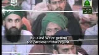 Sunnaton Bhara Bayan Zulm Ka Anjam with English Subtitle (AMEER-E-AHLESUNNAT  24 10 2011)