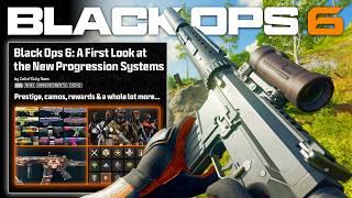 Black Ops 6: A FIRST LOOK at the MULTIPLAYER Progression Systems (Prestige, Camos & More)