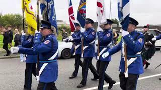 Pride of Govan flute band anniversary parade 2024