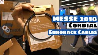 MESSE 2018: Cordial New Eurorack Patch Cables | SYNTH ANATOMY