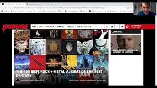 The 100 Best Rock + Metal Albums of the 21st Century (a prog fan reacts to Loudwire's list)