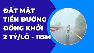 Tin được không !!! 2tỷ/lô mặt tiền Đồng Khởi Diên Khánh vào dịp cuối năm | đất vùng ven nha trang