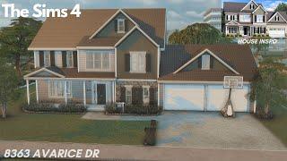 The Sims 4: Realistic Unfurnished Home | Speed Build with cc | Realistic Home