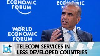 Penetration of telecom services in less developed countries