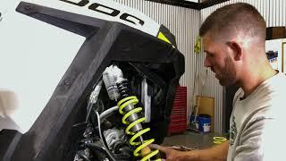 Installing a Zbroz Tender Spring Kit for a Polaris RZR XP 1000 with Walker Evans Shocks