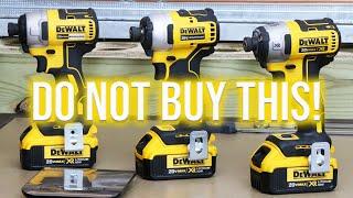 DON'T BUY DeWALT TOOLS NEWEST IMPACT DRIVER AND HERE'S WHY...