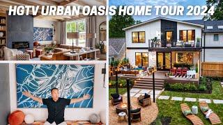 HGTV Urban Oasis 2024 Smart Home Tech and Design Tour!