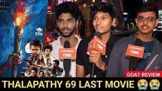 Thalapathy 69 Update Public Review | Vijay fans Disappointment| GOAT Public Review | Thalapathy 69