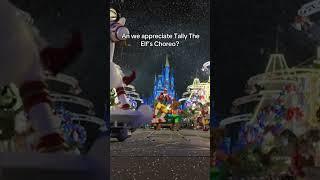 I love that tiktok is obsessed with Tally the elf at MVMCP! #mickeysverymerrychristmasparty #mvmcp