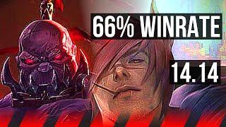 SION vs SETT (TOP) | 7/0/1, 66% winrate, Godlike, Rank 13 Sion | JP Master | 14.14