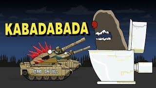 Skibidi Toilet? Nope that Kabadabada! Episode 1 Cartoons about tanks