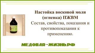 Настойка восковой моли (огневка) ПЖВМ - видеообзор