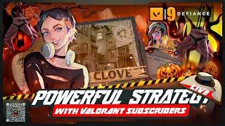 Clove's Scariest Halloween Plays! | Valorant Live Indonesia