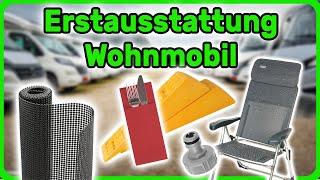 DINGE, die ich gern VORHER GEKANNT hätte!  Grundausstattung Wohnmobil