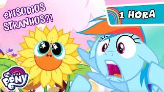 My Little Pony em português  | A Amizade é Mágica: Episódios mais estranhos! | 1 Hora