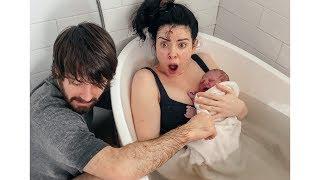 Emotional Home Water Birth - Raw & Real Labor & Delivery!