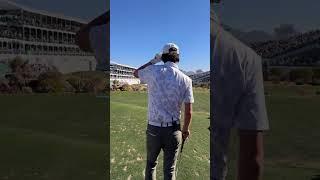 Grant Horvat delivers a DART on the 16th hole at Waste Management. #TaylorMade #shorts