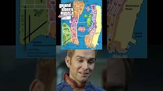 Ranking Grand Theft Auto Maps #shorts #gta #map #ranking #memes